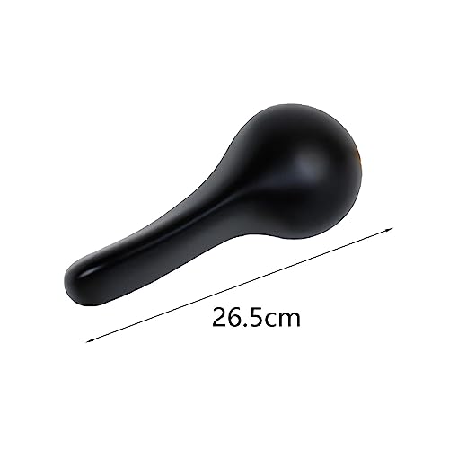 Bothyi Toilet Tank Flush Lever Toilet Tank Lever Decorative Home Front Mount Metal Arm Universal Valve Lift Rod Toilet Parts Accessories, Black