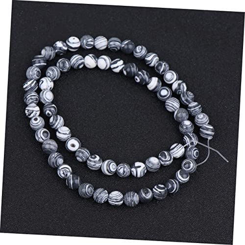 Charm Bracelets 92pcs Charm Gemstone Gasket Material Round Loose Beads Crystal Beads DIY Accessories Kit Colored Stone Beads DIY Craft Beads Making Bead Suite Bracelet Kit