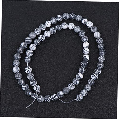 Charm Bracelets 92pcs Charm Gemstone Gasket Material Round Loose Beads Crystal Beads DIY Accessories Kit Colored Stone Beads DIY Craft Beads Making Bead Suite Bracelet Kit
