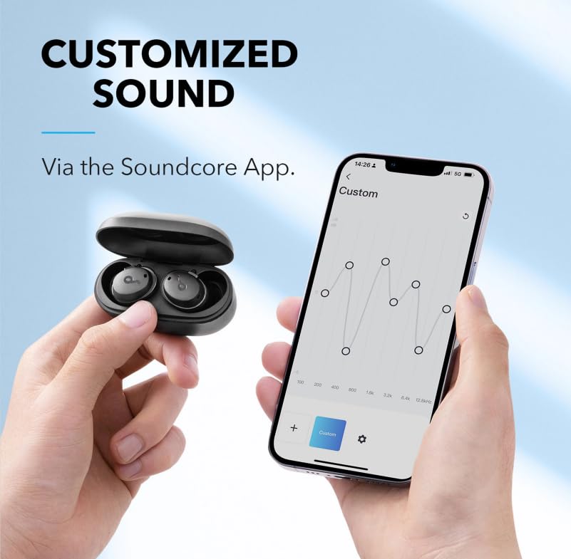 Soundcore by Anker Life Dot 3i in-Ear Noise Cancelling Truly Wireless Headphones, IPX5 Waterproof, Black (Renewed)