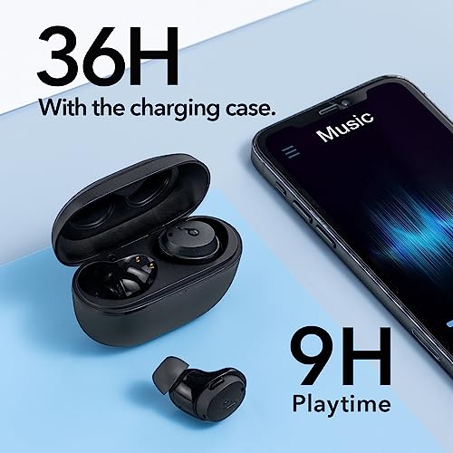 Soundcore by Anker Life Dot 3i in-Ear Noise Cancelling Truly Wireless Headphones, IPX5 Waterproof, Black (Renewed)