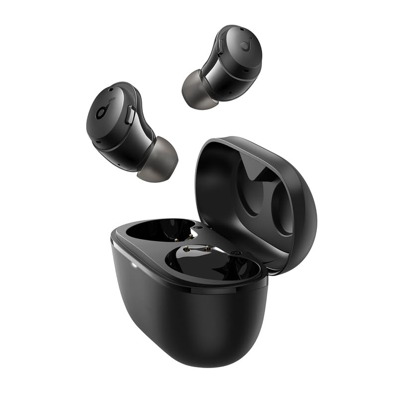 Soundcore by Anker Life Dot 3i in-Ear Noise Cancelling Truly Wireless Headphones, IPX5 Waterproof, Black (Renewed)