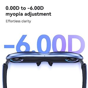 Rokid Max AR Glasses, Wearable Headsets Smart Augmented Reality Glasses for Video Display, Myopia Friendly Portable Massive 1080P Screen, Game, Watch on Android/iOS/PC/Tablets/Game Consoles