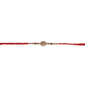 Rakhi Lumba set of 2 Rakhi for Brother and Bhabhi Bhaiya Bhai Rakhi Set of 2 Couple Pair Rakhi Dora Thread gift Pack for Raksha Bandhan gifts Rakhi Bracelet for Veera Brother Sister Festival Rakhi