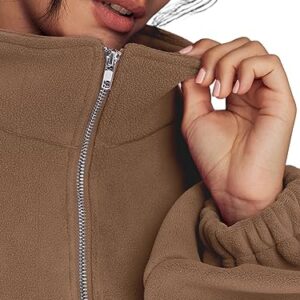 AUTOMET Womens Hoodies Oversized Half Zip Pullover Long Sleeve Fleece Sweatshirts Trendy Quarter Zip Fall Sweaters Teen Girls Y2K Clothes