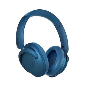 1more sonoflow active noise cancelling headphones, bluetooth headphones with ldac for hi-res wireless audio, 70h playtime, clear calls, preset eq via app, blue