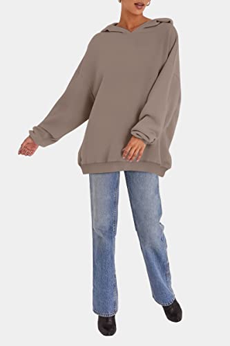 AUTOMET Womens Oversized Hoodies Pullover Sweatshirts Fall Clothes 2023 Fashion Outfits Fleece Winter Sweaters Comfy 90s Casual Basic Clothing