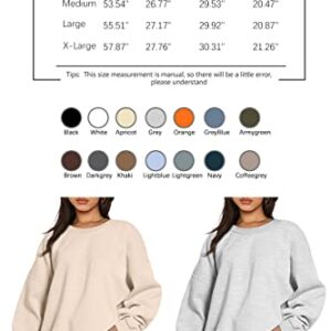 AUTOMET Preppy Clothes Sweatshirts Hoodies for Women Teen Girls Oversized Sweaters Cute Fall Outfits 2023 Y2K Crewneck Pullover Tops Pink