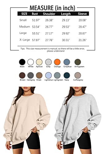 AUTOMET Preppy Clothes Sweatshirts Hoodies for Women Teen Girls Oversized Sweaters Cute Fall Outfits 2023 Y2K Crewneck Pullover Tops Pink