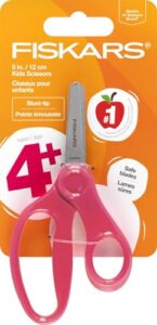 fiskars® blunt-tip kids scissors, pink (5 in.)