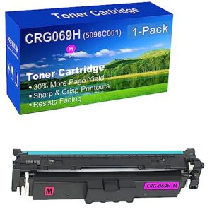 1-pack (magenta) compatible high capacity crg-069h crg069h (5096c001) toner cartridge used for canon mf753cdw mf751cdw lbp674cdw lbp673cdw lbp674cx mf752cdw mf756cx printer