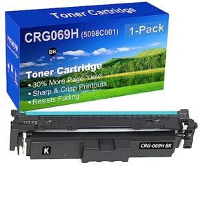 1-pack (black) compatible high yield crg-069h crg069h (5098c001) laser printer toner cartridge used for canon mf753cdw mf751cdw lbp674cdw lbp673cdw lbp674cx mf752cdw mf756cx printer