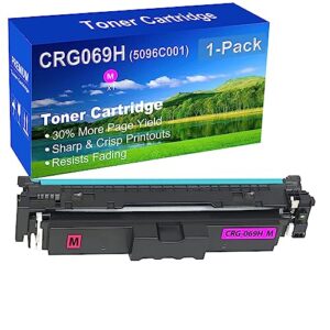 1-pack (magenta) compatible high yield crg-069h crg069h (5096c001) laser printer toner cartridge used for canon mf753cdw mf751cdw lbp674cdw lbp673cdw lbp674cx mf752cdw mf756cx printer