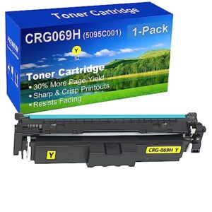 1-pack (yellow) compatible high yield crg-069h crg069h (5095c001) laser printer toner cartridge used for canon mf753cdw mf751cdw lbp674cdw lbp673cdw lbp674cx mf752cdw mf756cx printer
