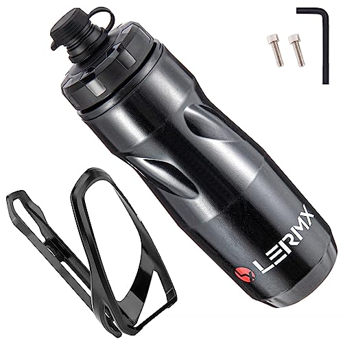 Bike Water Bottle Cages, LERMX Basic Mountain Bicycle Accessories Lightweight Universal Bicycle Water Bottle Holder with Water Bottle Cages for Outdoor Cycling