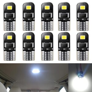 pinepoem car interior lights, door courtesy license plate dome map lights, t10 168 194 led bulbs-extremely bright 3030 chipset