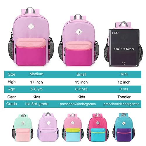 STEAMEDBUN Kids Backpack for Girls,Kindergarten Backpack for Toddler Girls Age 3-6