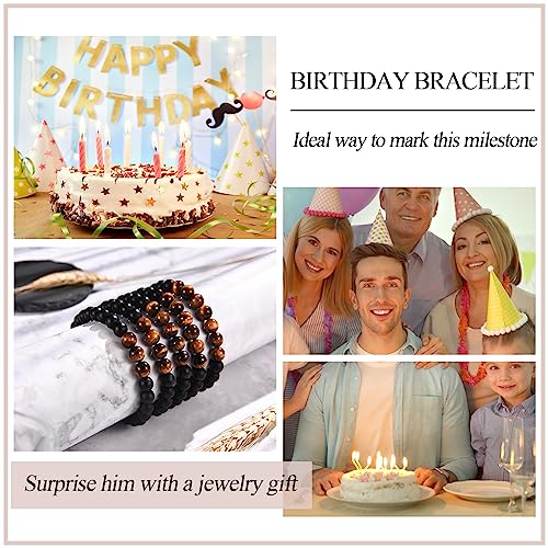 EFVISD 30th Birthday Gifts for Him, 30 Year Old Men Birthday Gifts Ideas, Bracelet for Husband Son Grandson Brother Boyfriend