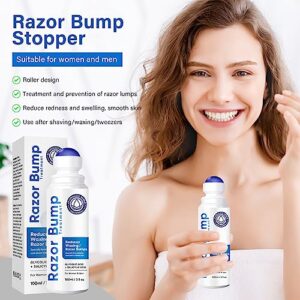 Razor Bump Treatment - Ingrown Hair Treatment for Razor Bumps, After Shave Treatment for Face, Neck, Bikini Area, Legs, With Salicylic Acid, Glycolic Acid