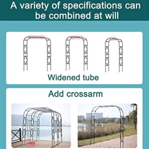 Rose Arch Garden Arbors,Garden Arch Used for Climbing Rose Plants,Wedding Arches,Metal Pergola Climbing Aid,Trellis Climbing Arch,Weatherproof,Trellis,Garden Lawns Celebratory Decoration