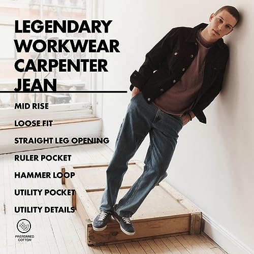 Lee Men's Legendary Workwear Carpenter Jean, Solo