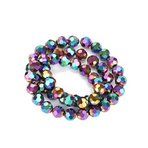 coheali 192pcs beads in bulk gemstones bulk jewelery loose beads beaded bracelet craft beads for jewelry making bracelet beads beading kits diy beads crafting supplies semi-precious stones