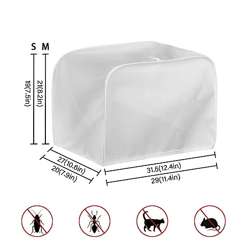 Yiekeluo Farm Chicken 4 Slice Toaster Cover Appliance Cover Bread Maker Cover Oven Dustproof Cover-Stain Resistant-Washable