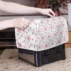 Yiekeluo Farm Chicken 4 Slice Toaster Cover Appliance Cover Bread Maker Cover Oven Dustproof Cover-Stain Resistant-Washable