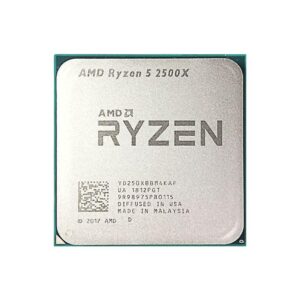 amd ryzen 5 2500x cpu used 4-core 8-thread desktop processor 3.6 ghz 8m 65w socket am4