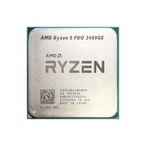 amd ryzen 5 pro 3400ge cpu used 4-core 8-thread desktop processor 3.3 ghz 4m 35w socket am4