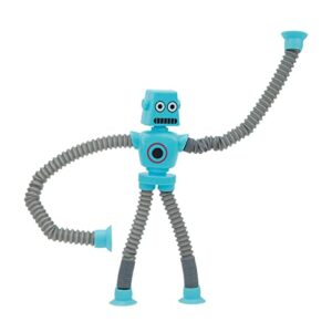 AMONIDA Robot Puzzle Toy with Stretch Tube, Telescopic Suction Cup Robot Toy Flexible for Home