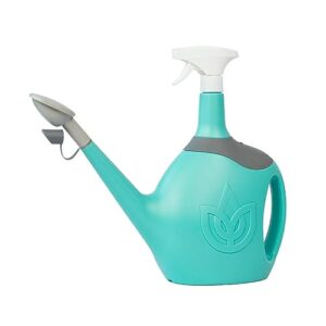 watering can for indoor and outdoor plants garden flowers - multipurpose spray bottle - detachable spray - modern resistant plastic 1/2 gallon