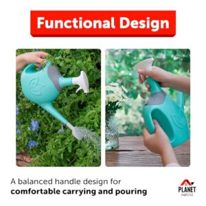 Watering Can for Indoor and Outdoor Plants Garden Flowers - Multipurpose Spray Bottle - Detachable Spray - Modern Resistant Plastic 1/2 Gallon