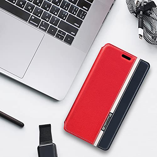 Shantime for Oppo Reno 10 Pro Plus 5G Case, Fashion Multicolor Magnetic Closure Leather Flip Case Cover with Card Holder for Oppo Reno 10 Pro+ (6.74”)