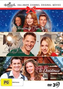 hallmark christmas 3 film collection (christmas tree lane/jingle around the clock/check inn to christmas)