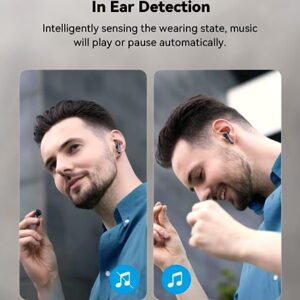 Edifier W320TN Adaptive Active Noise Cancelling Earbuds, LDAC & Hi-Res Audio Wireless, 6 Microphones AI Call Noise Cancellation, in-Ear Detection, App Control, Fast Charge, IP54, Bluetooth 5.3 - Gray