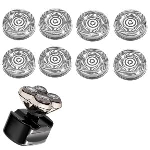 8pcs shaver head replacement blade compatible with skull shaver pitbull electric razors