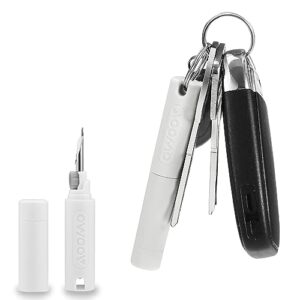 cleaner kit for airpods, 5 in 1 earbuds cleaning tool, multi-function airpods cleaning pen for airpods pro with plush cloth for earbuds,earphone,ipod,iphone,ipad cleaning tools