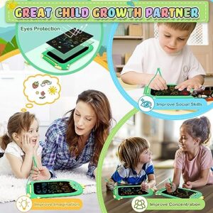 Toddler Toys Age 1-2,10IN Drawing Tablet Doodle Board LCD Writing Tablet for Kids,Learning Toys for 1 2 3 4 5 6 7 8 Year Old Boys Girls Christmas Birthday Gifts,Travel Games Dinosaur Toys for Boys 4-6