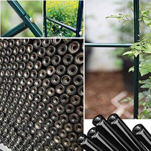 Extra Tall 7.2/7.5ft Garden Arch Trellis Support Archway Rose Flower Arch Frame Roses Arbours Arch Weather-Proof Support for Climbing Plants,Assemble Freely (Color : Black, Size : 47" X 15.5" X 86.5