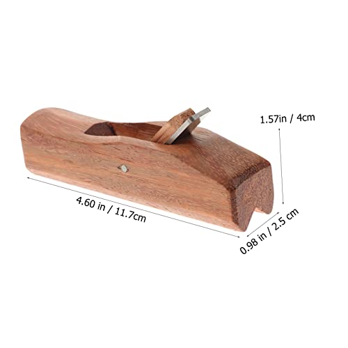 OSALADI Mini Mahogany Angle Planer Japanese Tools Portable Shaver Mini Portable Shaver Cordless Planer Small Hand Planer Bench Hand Plane Wood Planer Block Plane Mini Wood Planer Mahogany