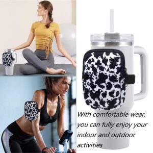 Water Bottle Pouch for Stanley Iceflow 20/30oz & Stanley Tumbler Quencher Adventure 40oz,- Ideal for Outdoors, Gym and Daily Use