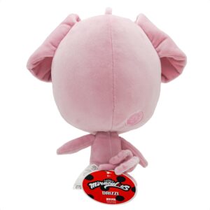 Miraculous Ladybug - Kwami Mon Ami Daizzi, 9-inch Pig Plush Toys for Kids, Super Soft Stuffed Toy with Resin Eyes, High Glitter and Gloss, and Detailed Stitching Finishes (Wyncor)