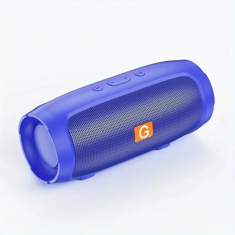 GOTFLYO Bluetooth Speaker, Portable Wireless Speaker for Family/Party/Outdoor/Beach, Electronics, Birthday Gifts, for Friends, Family (Blue)