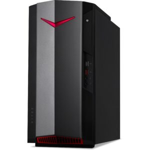 Acer Nitro 50 Gaming Desktop Computer 12th Gen Intel 6-Core i5-12400F Processor (>i7-10700F) 64GB DDR4 2TB + 512GB SSD Nvidia GeForce GTX 1650 4GB Graphic USB-C DVI Win11 Black + HDMI Cable