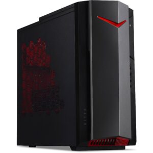 Acer Nitro 50 Gaming Desktop Computer 12th Gen Intel 6-Core i5-12400F Processor (>i7-10700F) 64GB DDR4 2TB + 512GB SSD Nvidia GeForce GTX 1650 4GB Graphic USB-C DVI Win11 Black + HDMI Cable