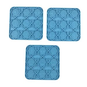 letters molds resin 26 molds keychain alphabet molds silicone for resin molds home diy rolling tray cover (blue, one size)
