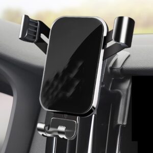 sdthmy car phone holder compatible with volvo xc40 xc60 xc90 mobile phone stand navigation brackets air conditioning vents interior accessories 2018 2019 2020 2021 2022 2023 (for 2019-2023 s60)
