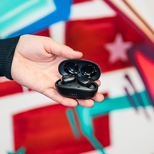 Wicked Audio Mojo 300 True Wireless Bluetooth Earbuds | Long Battery Life | Mobile App | Custom EQ Modes | GPS Find Buds | Transparency Mode | Low Latency | Sweat & Water Resistant | Small Comfortable