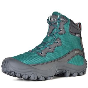 xpeti women's waterproof outdoor hiking boot breathable trekking camping trail boots